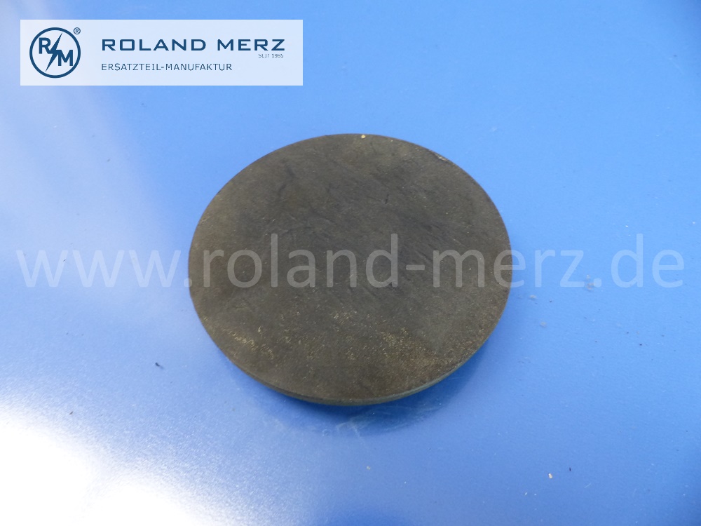 1212230065 Puffer, Pufferplatte Gummilager Vorderachse, Mercedes W105, W120, W121, W128, W180, Ponton, 319, Original Mercedes Neuteil, NOS
