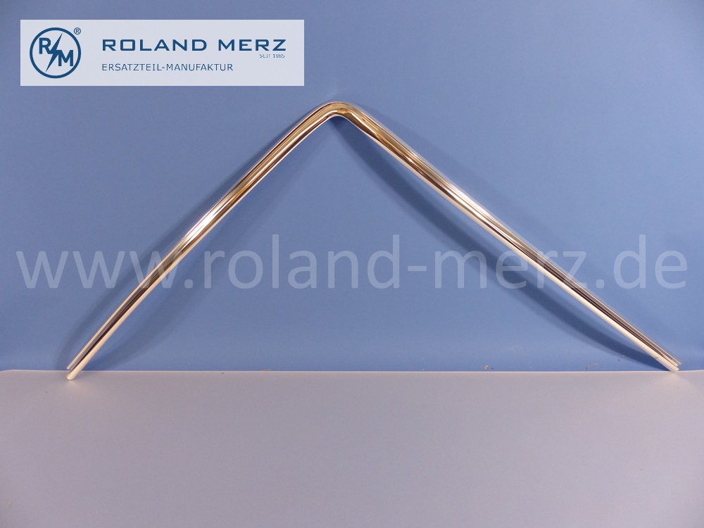 1156781530 Zierstab, Zierleiste, Zierrahmen, Heckscheibe, links, Mercedes W114, W115, Strich 8, Länge 865 mm, Original Mercedes Neuteil, NOS