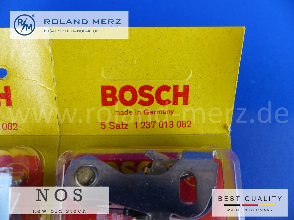 1237013082 Bosch Zündkontakt original Ausführung aus alter deutscher Produktion mit Wolfram Kontakten, Mercedes 0001582790