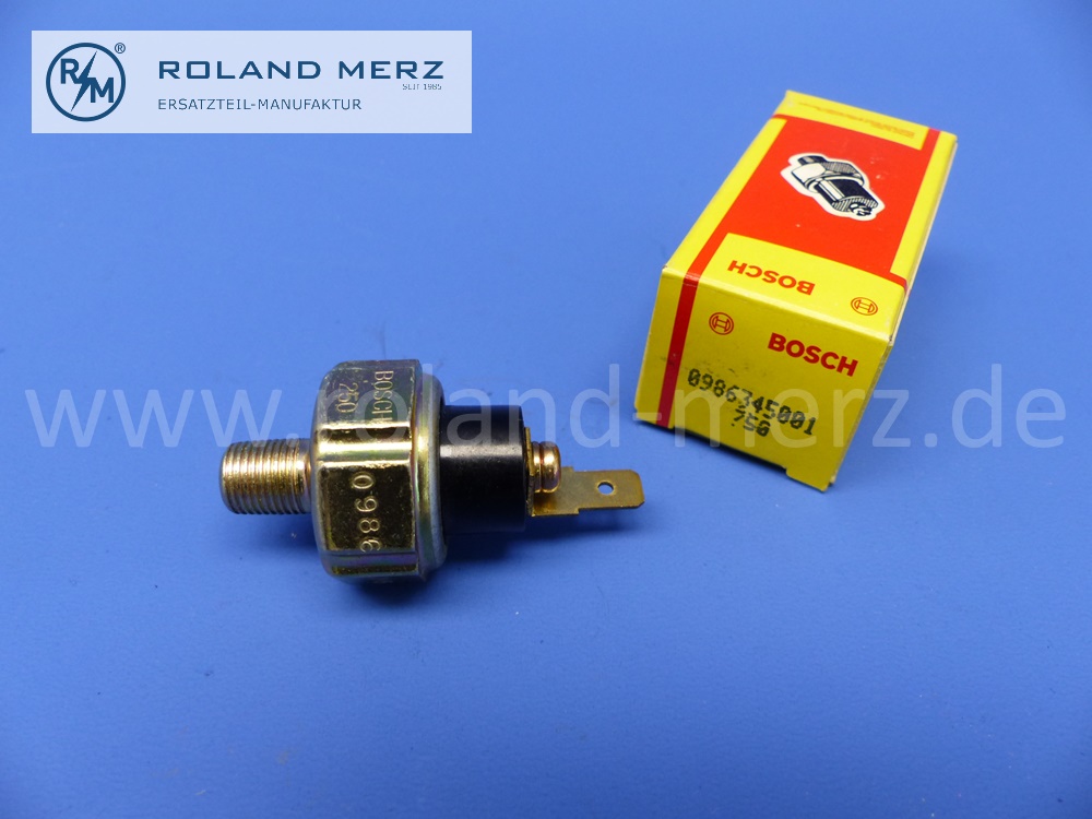 0986345001 Schalter Öldruck, Öldruckschalter, Daihatsu, Opel, Kia, Lexus, Toyota, Subaru, Hyundai, Nissan, Original Bosch Neuteil, NOS 