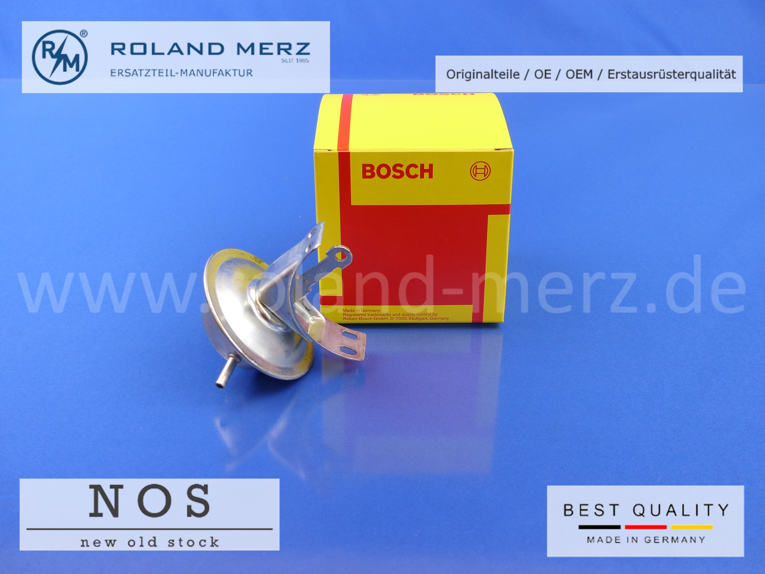 P1160955 capsule de dépression, Bosch 1 237 121 615, Mercedes A 000 158 35 18, pour W 115, W 123, MB T2/L