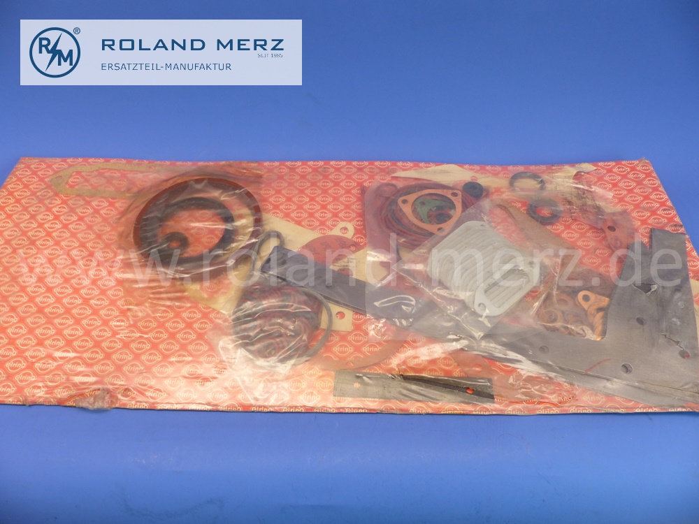 109.312 Dichtungssatz Motor, Vollsatz, Deutz Motor F8L614, Original Elring Neuteil, NOS 