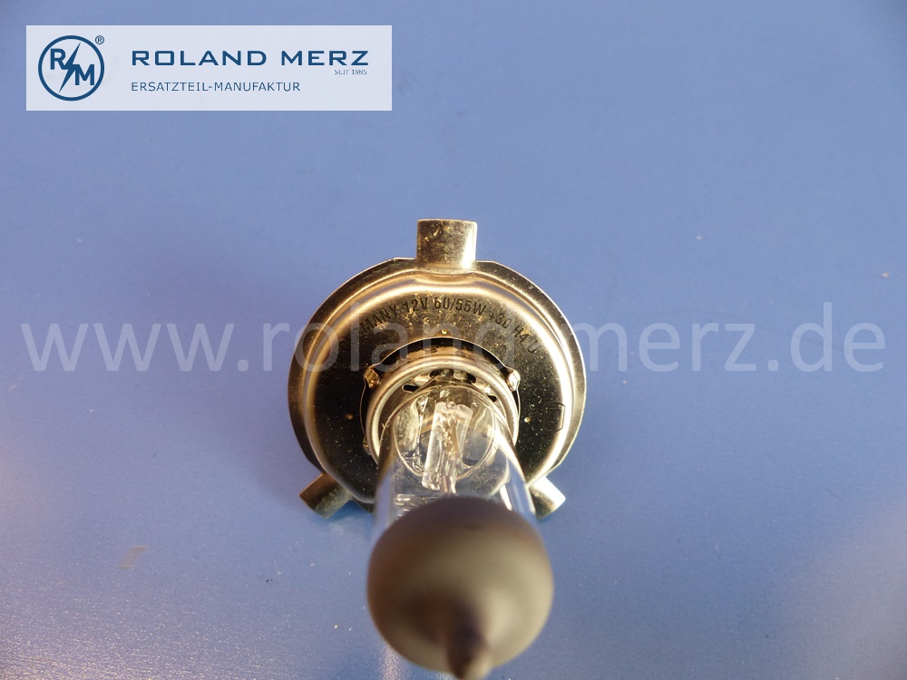 112603 Glühlampe H4, Abblendlicht, 12V, 60/55W, P43t, Beru 0500112603, UV reduziert, Original BERU Neuteil, NOS 