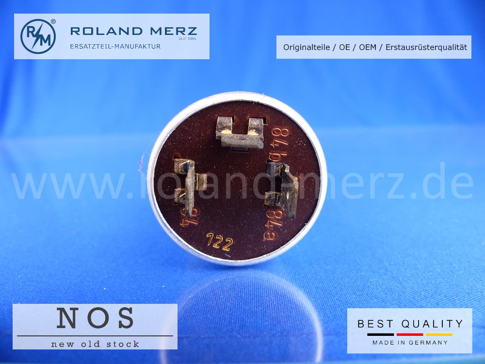 0-336-604-004-03 Blinkrelais 0 336 604 004 Bosch 12 Volt 336 604 004 Bosch Originalausführung NOS mit Metallgehäuse