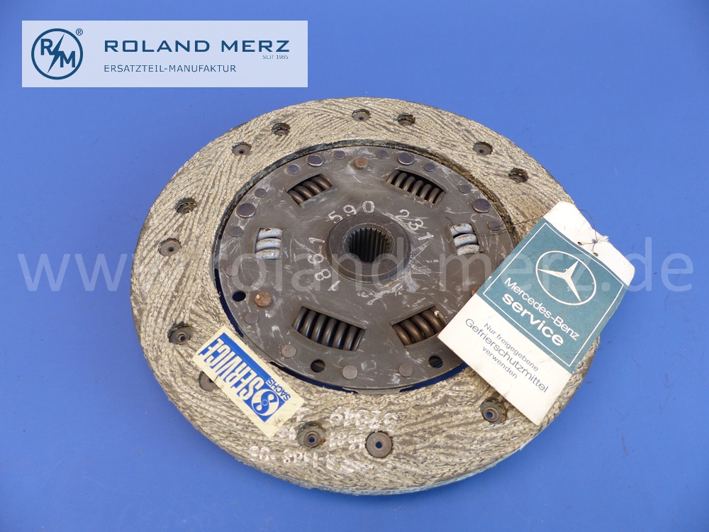 0042503903 Kupplungsscheibe Sachs 1861582231 für Mercedes, Hanomag Henschel 2-t und SA 43.530, E. 0032509003 , Original Mercedes Neuteil, NOS 
