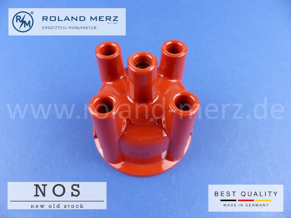 VK321 Beru Verteilerkappe ers. VK106, Bosch Vergl.-Nr. 1235522185 für Mercedes, Porsche, Ford und BMW