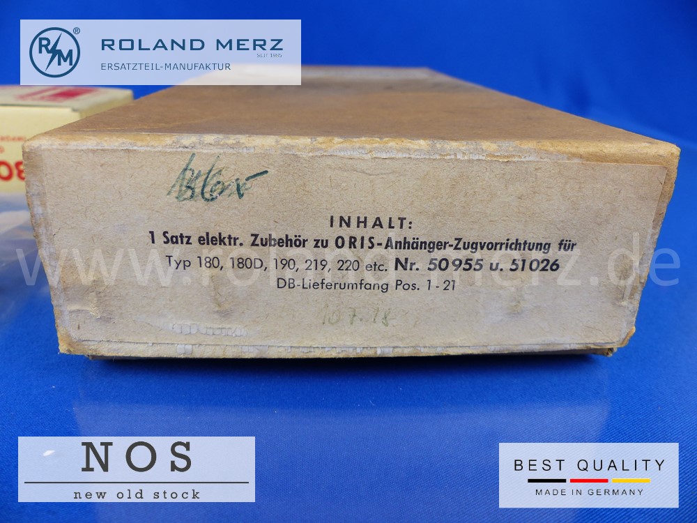 P1140301 Oris Kabelsatz kompl. mit Blinkgeber und Kontrollleuchte für Anhängerkupplung für Mercedes 180, 180D, 190, 219, 220, 220S,SE