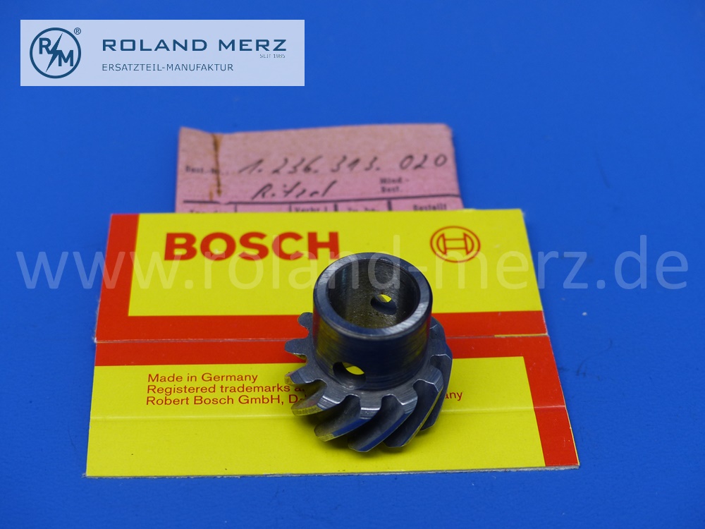 1236313020 Ritzel, Verteilerritzel für Zündverteiler, Original Bosch Neuteil, NOS 