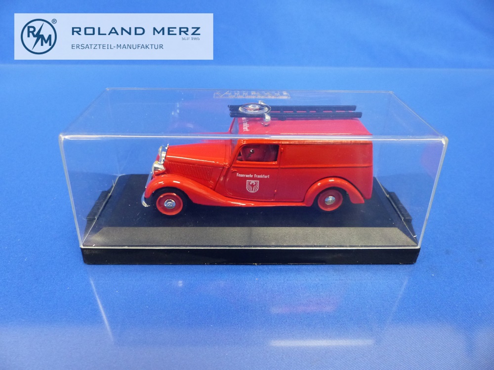 291-02 Mercedes-Benz 170 Van Feuerwehr Frankfurt am Main 1939