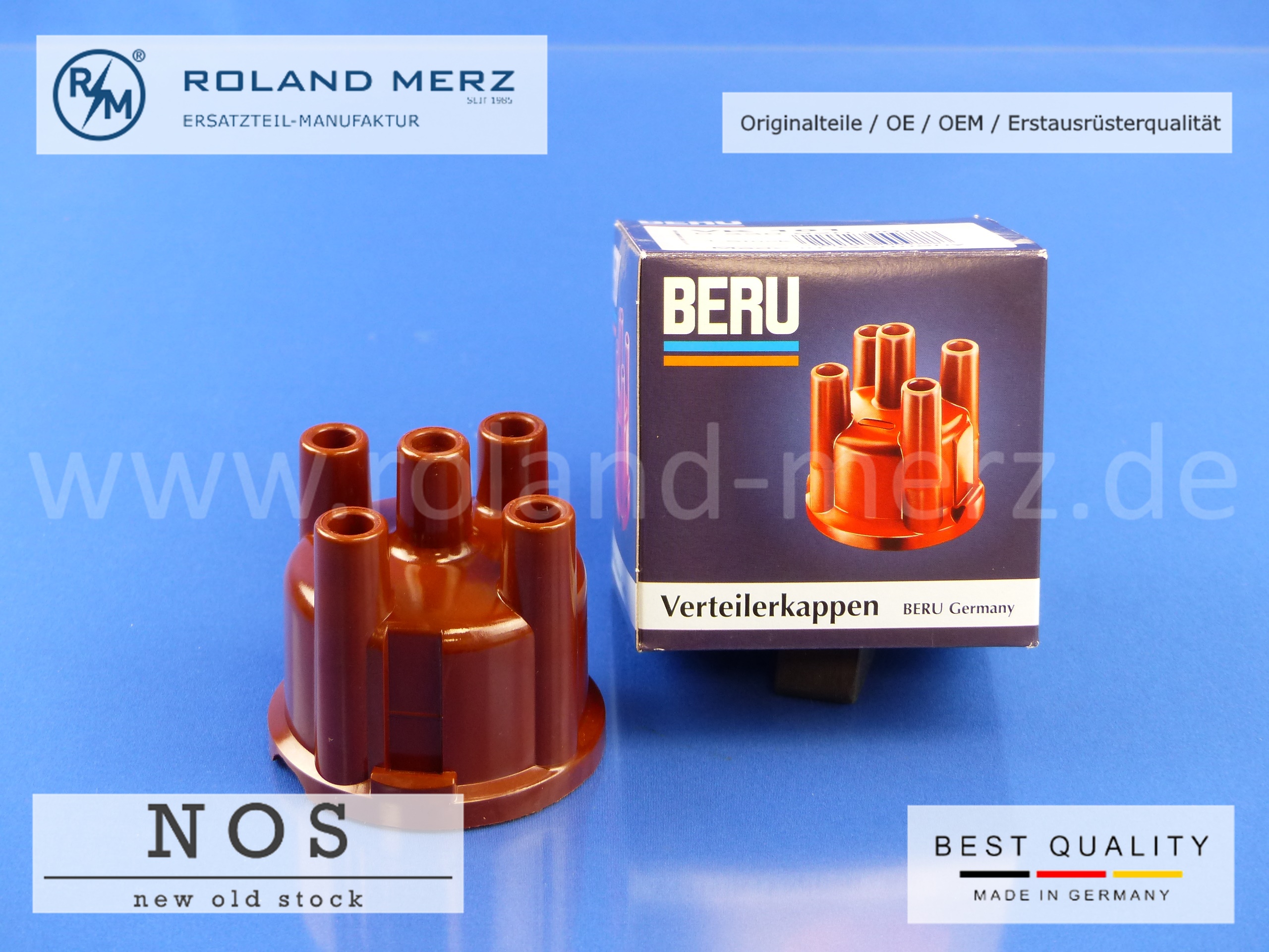 VK101 Verteilerkappe Alfa Romeo Giulia, Giulietta, Spider, Alfetta, GTV Verteilerkappe Bosch 1 235 522 107, Beru VK101, Fiat, Ford, Opel, VW