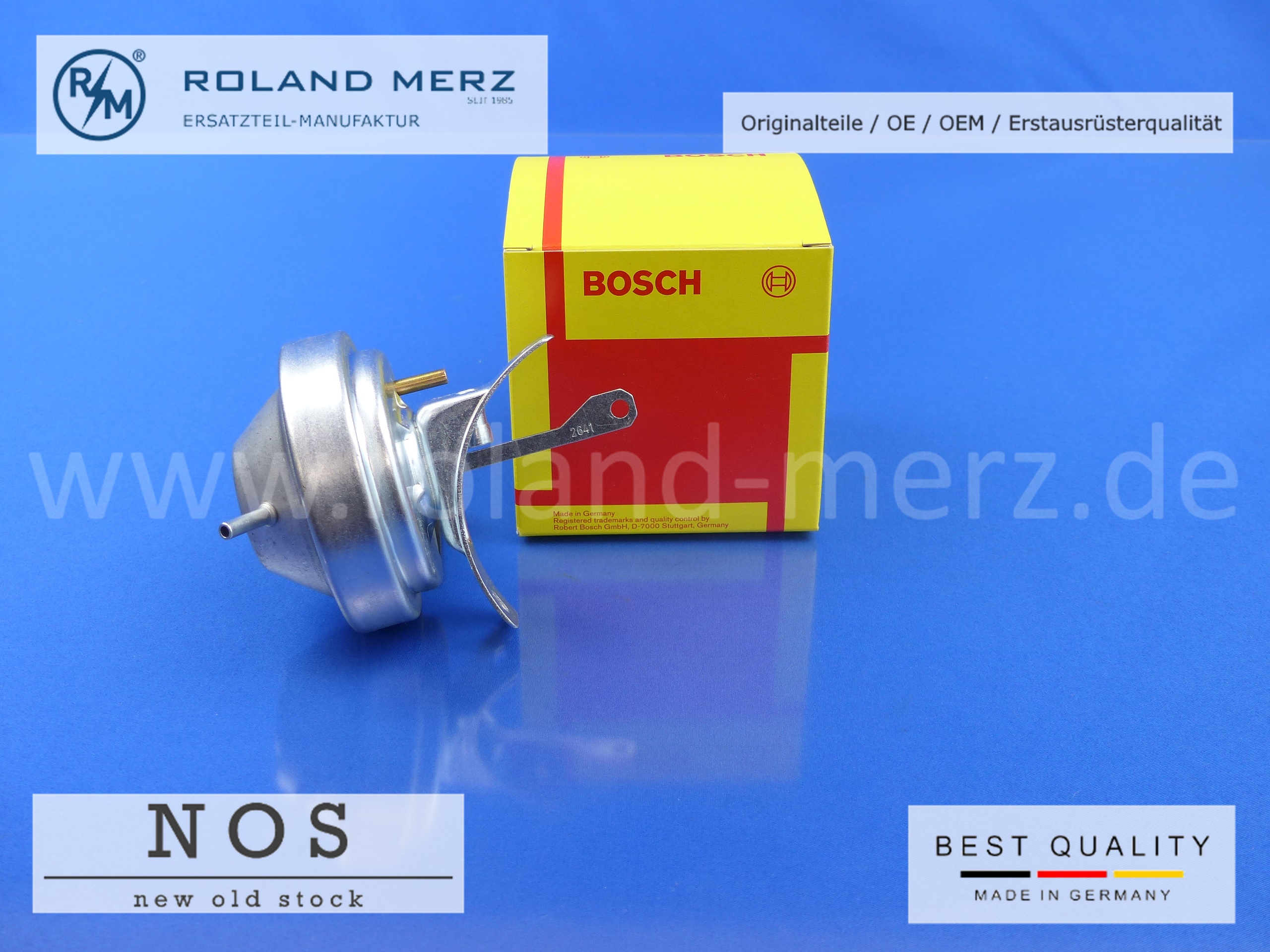 Unterdruckdose Bosch 1 237 122 641, Mercedes M 116