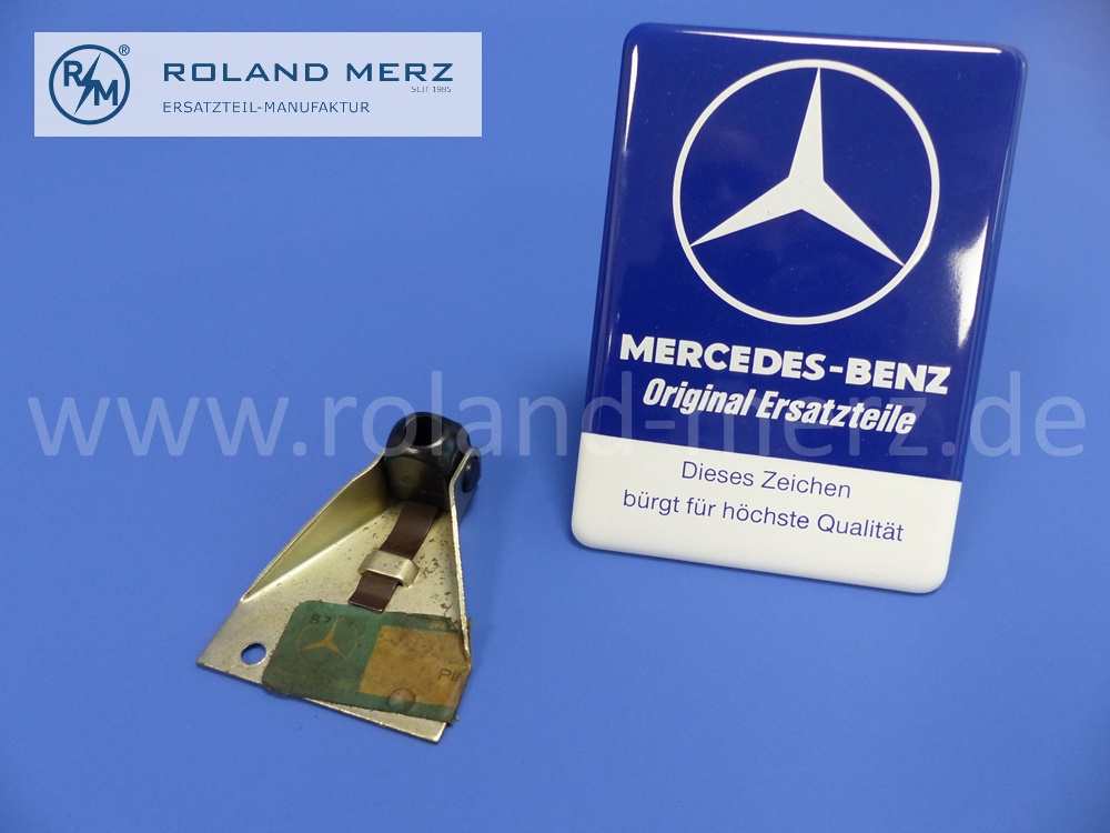 1107800211 Führungsplatte für Schiebdach für Mercedes, W100, W108, W109, W110, W111, 190c – 300SE, MB 600, Original Mercedes-Neuteil, NOS