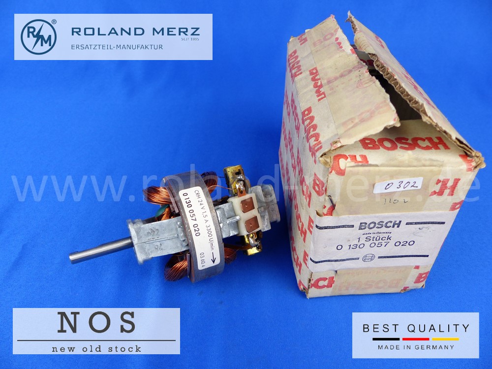 P1130556 Elektromotor, Innenraumgebläse Bosch 0 130 057 020, CRH 24 V 1,5 A 3300 U/min