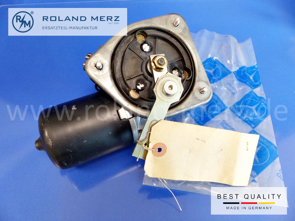 1158200042 SWF Wischermotor 12 Volt für Mercedes 200, 200D, 220, D, 230, 240D, 250, 250C, 250CE, 280E, 280CE, W 114/ 115 OriginalSWF Neuteil NOS