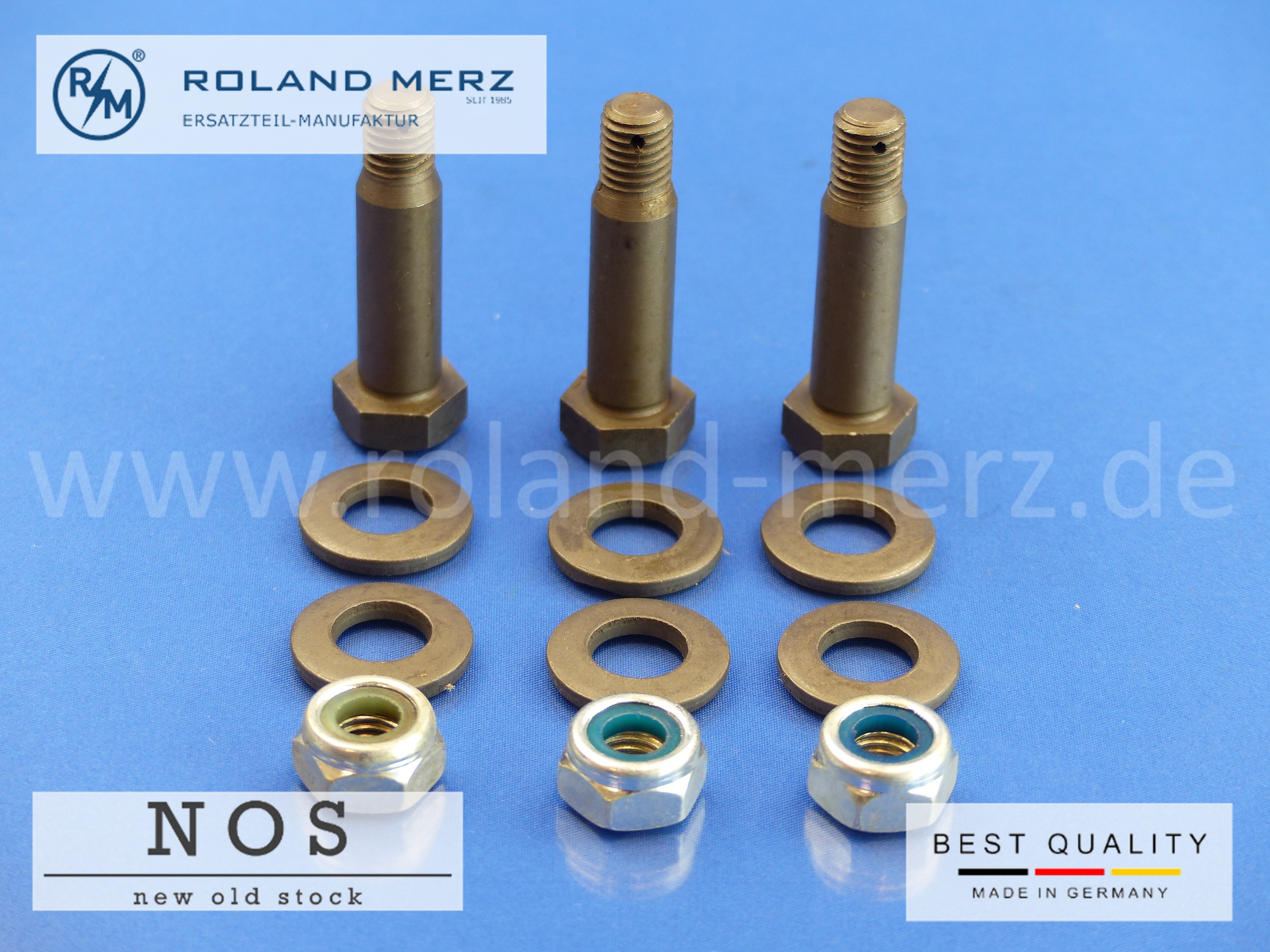 1364110171 - 3 Stück Paßschraube Gelenkscheibe Reparatursatz 136 411 01 71 Mercedes 170V 170S - 220 180 180D 1364110171 - 3 Stück Paßschraube Gelenkscheibe Reparatursatz 136 411 01 71 Mercedes 170V 170S - 220 180 180D