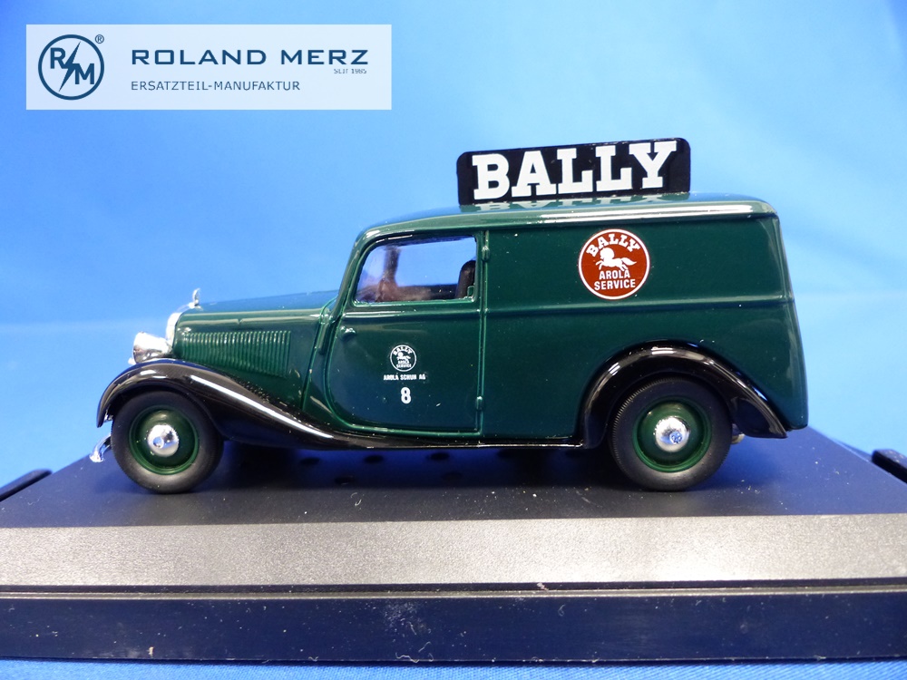 150294-23 Mercedes-Benz 170V Van grün Bally - 150294 Vitesse 1:43 Modell