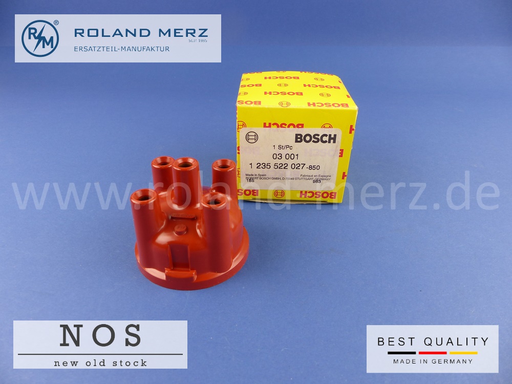 P1100365 Verteilerkappe Bosch 1 235 522 027 für VW, Peugeot & Renault