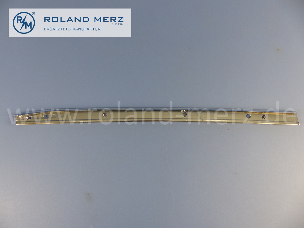 1137251065 Schiene, Abdichtschiene, rechts, Verdecksäule Softtop, Länge 460mm, Mercedes W113, Pagode, MB 230SL, 250SL, 280SL, Original Mercedes Neuteil, NOS