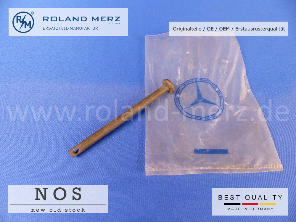 180-423-02-74-001 Führungsstift 180 423 02 74 Mercedes 190, 190SL, 219, 220S, 220SE MB-Original Neuteil NOS