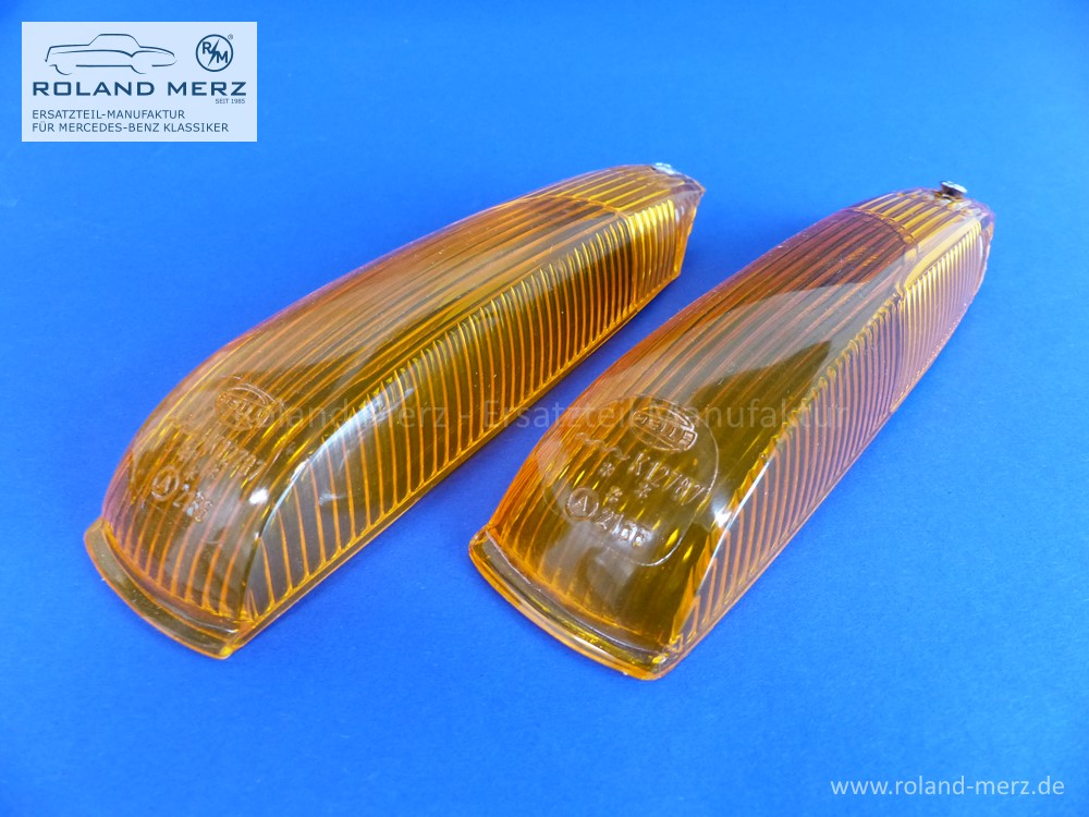 RM-064Katalog Original Hella Blinkergläser Satz für Mercedes-Benz Ponton 220 S und SE