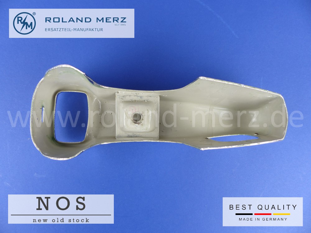 101808801655 1808801655 Horn Stossfänger hinten rechts, für Mercedes W105, W128, W180, 220S, 220SE, mit Ausschnitt für Kennzeichenleuchte 