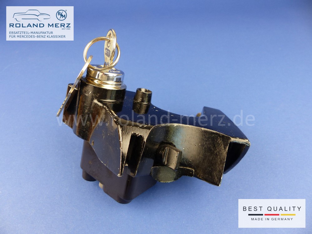 1804600637 Lenkradschloss (Zündschloss), Lenksäulenhalter für Mercedes-Benz 220a, 220S, 220SE Cp / Cb, Rechtslenker, 180 460 06 37 Neimann