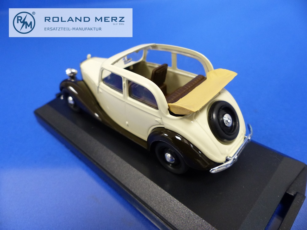 150167-10 Mercedes-Benz 170 V Cabriolimousine beige/braun - Vitesse 1:43 Modelll