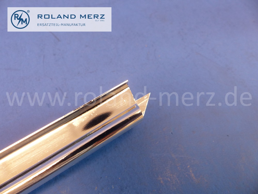 1167280331 Zierstab hinten links, Fahrertür, Mercedes W116, Länge 42,2cm, Original Mercedes Neuteil, NOS 