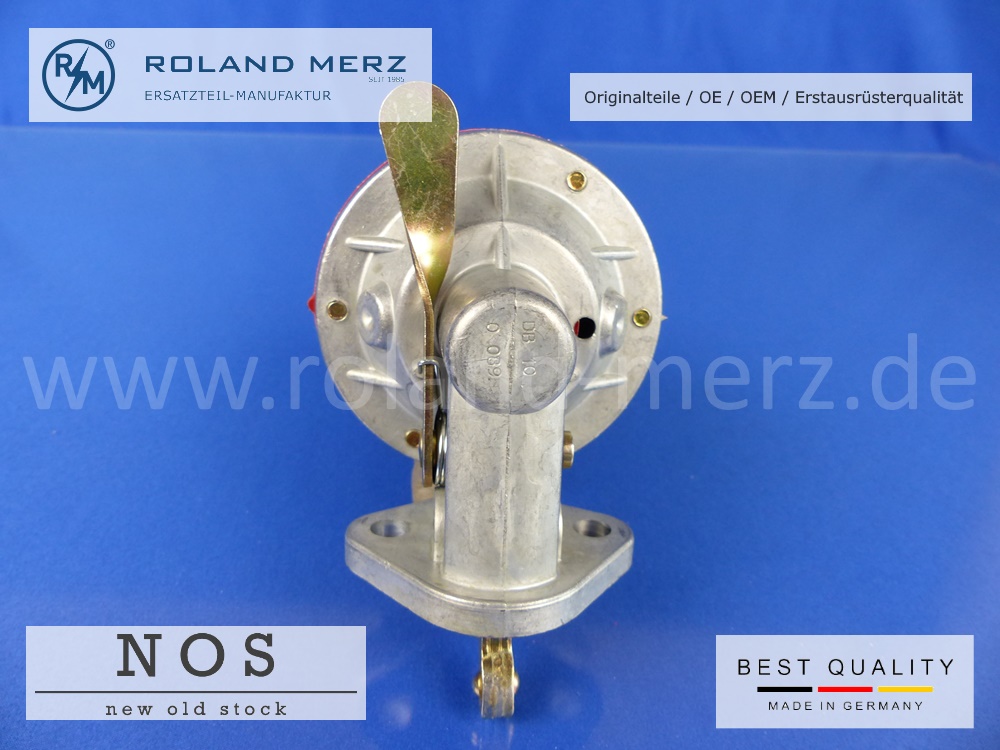 000-091-91-01-005QDVzGyeIrK5Rj Kraftstoffpumpe 000 091 91 01 mit Handhebel Mercedes 170S, 220, 190SL , 180a – 220S Ers. Für. 000 091 53 01 MB-Originalteil NOS