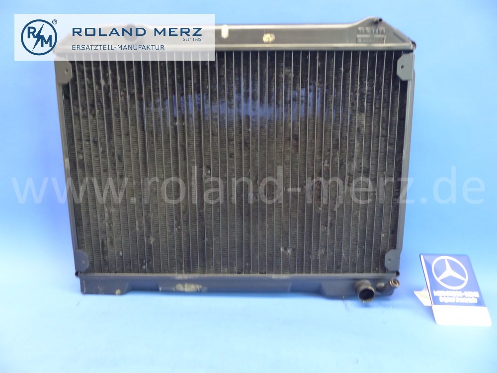 1135001003 Kühler, Wasserkühler, Wärmetauscher, Mercedes W113 Pagode, Automatikgetriebe, 67x53x6, E: 1135001103, Original Mercedes Neuteil, NOS - geprüft -