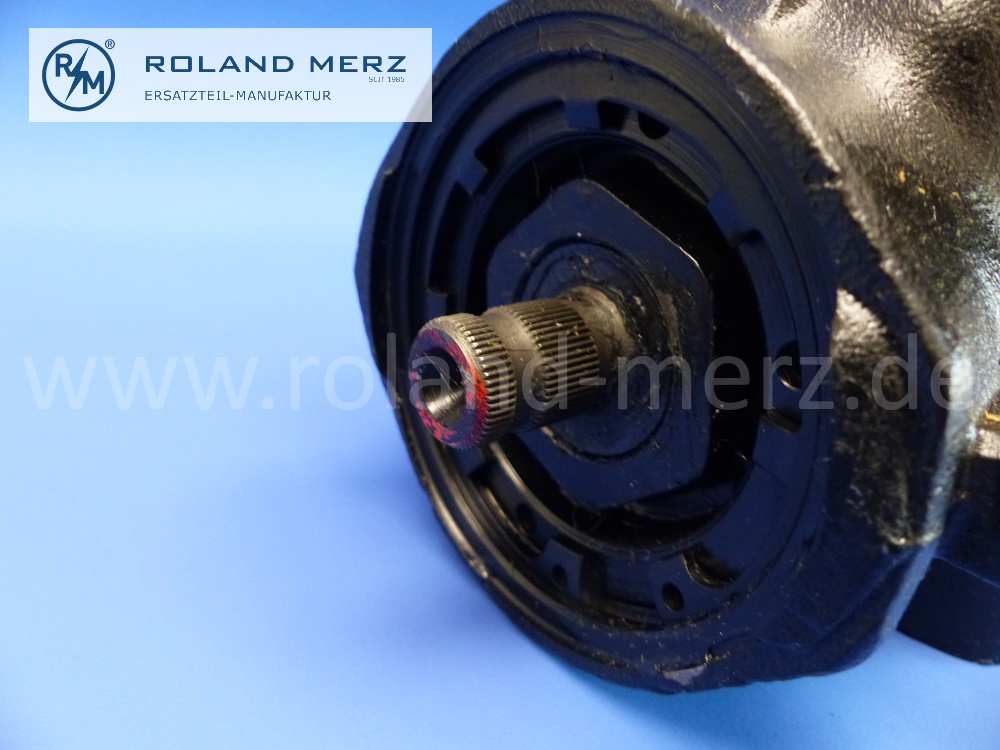 1234610301 Lenkung, Lenkgetriebe, mechanisch, (Gussnummer auf Gehäuse), Mercedes W123, Original Mercedes Neuteil, NOS