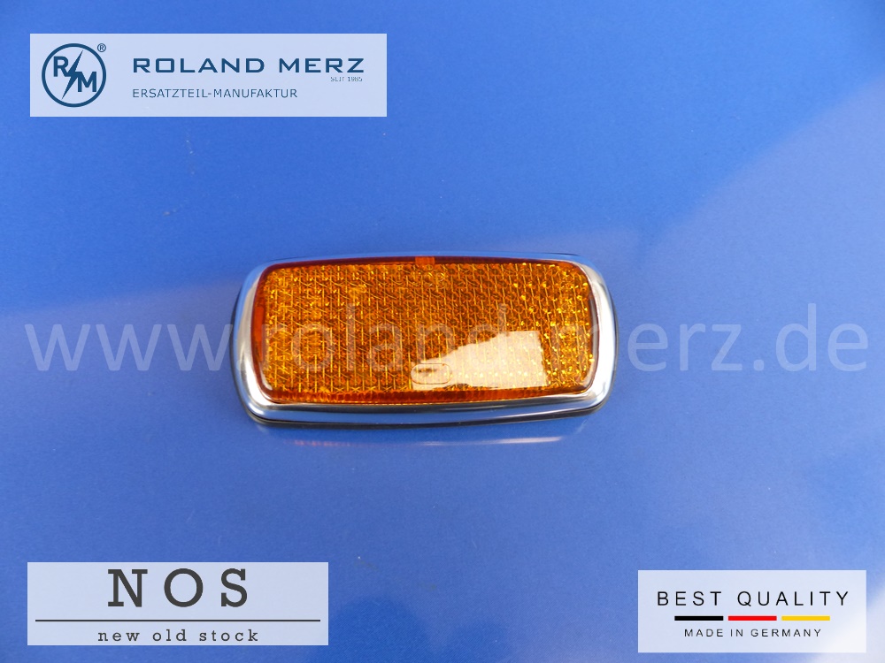 1108260341 Seitenstrahler vorne links gelb Mercedes W100 W113 W114 W115 W108