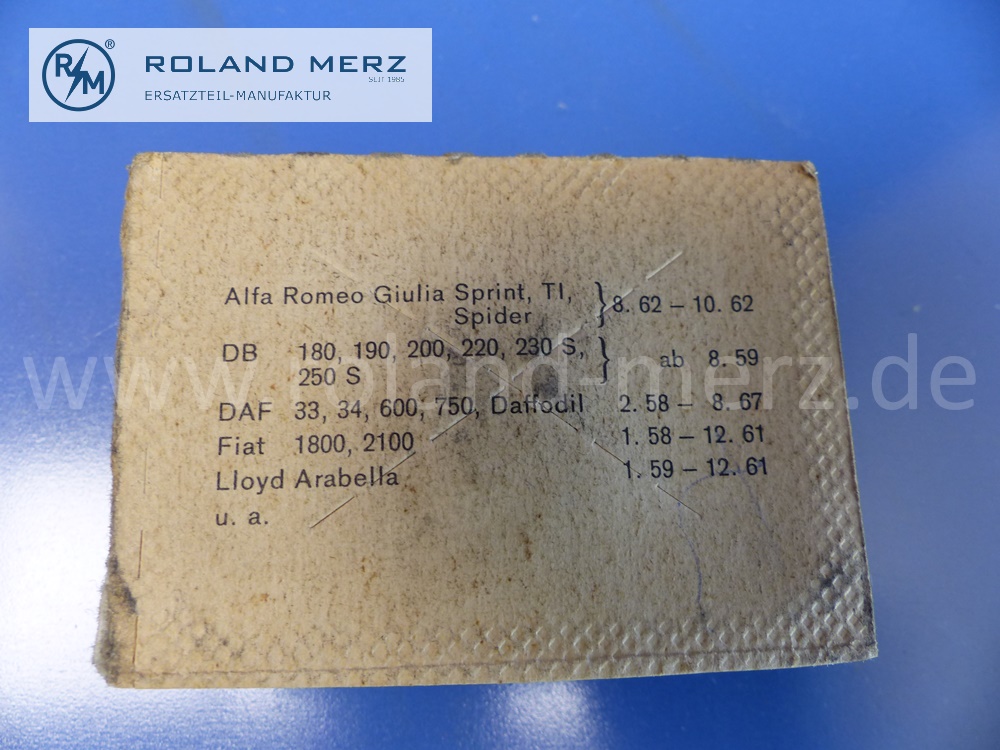 0001580790 Teilesatz Unterbrecher Kontakt, Kontaktsatz, Bosch 1237013007, Mercedes, VW, DAF, Fiat, Alfa Romeo, Lloyd, Original Bosch Neuteil, NOS