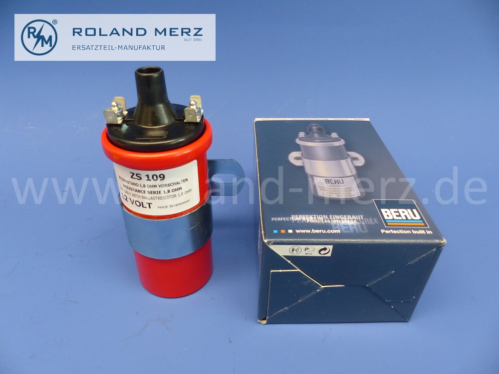 ZS109 Beru ignition coil, red