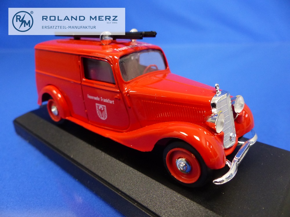 291-08 Mercedes-Benz 170 Van Feuerwehr Frankfurt am Main 1939