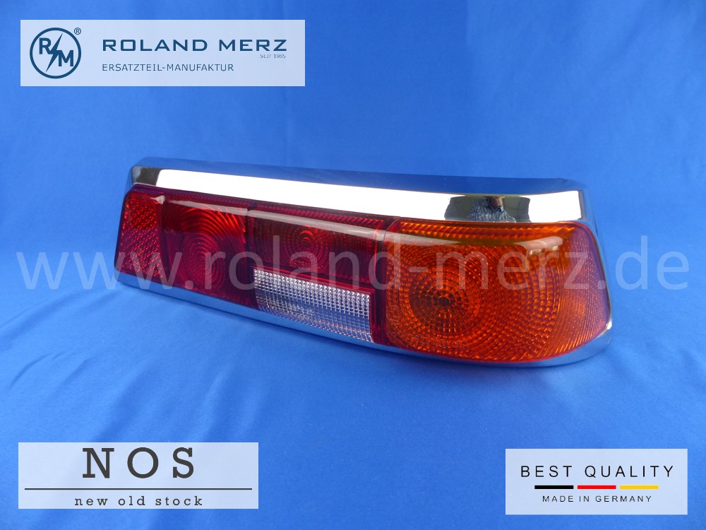 Deckel für Rücklicht mit Dichtung rechts, Mercedes 110 820 12 66 für 190c – 200D, 230