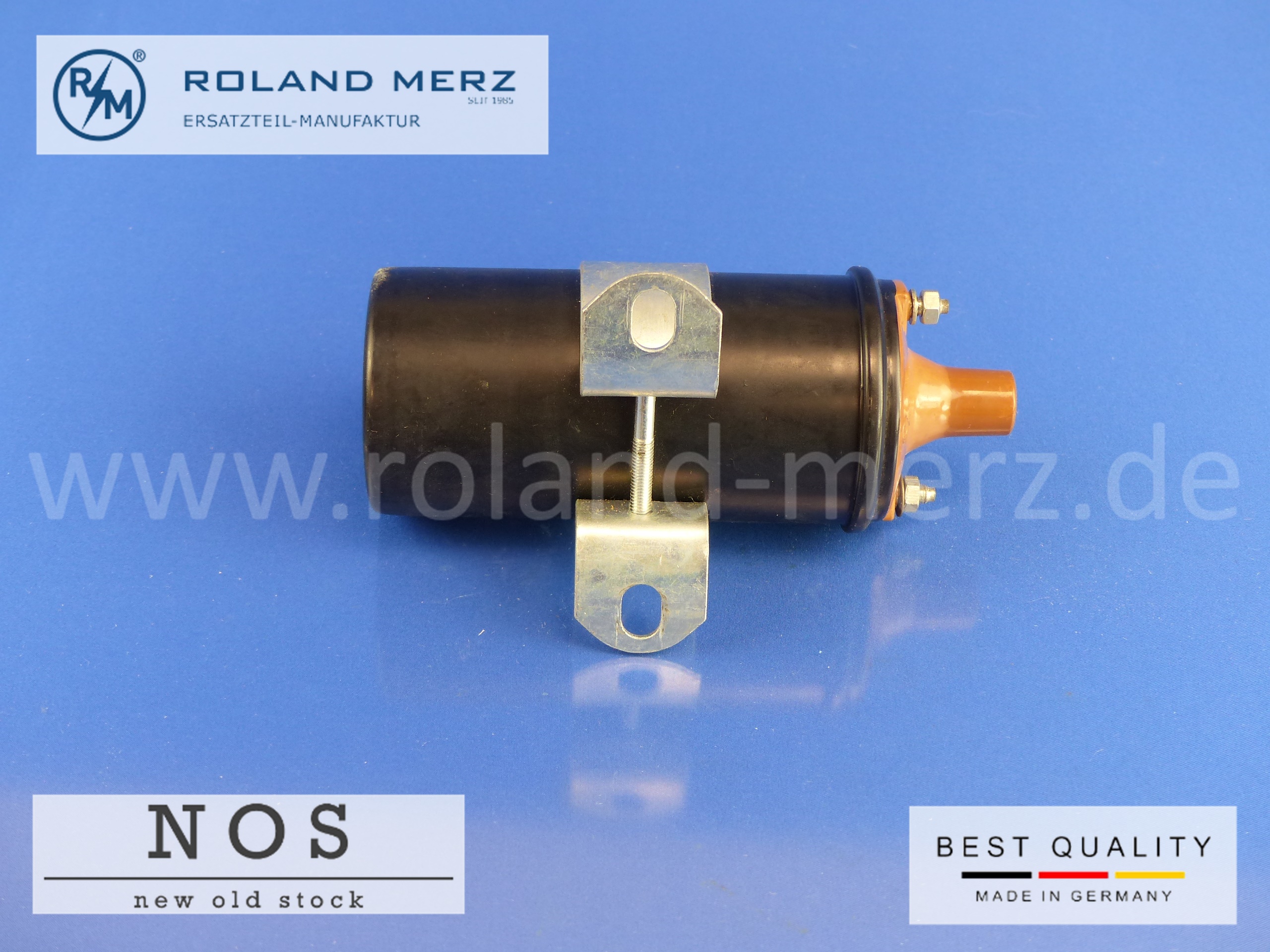 0221102037 Zündspule Bosch 12V schwarz Mercedes 190SL 250SL 300