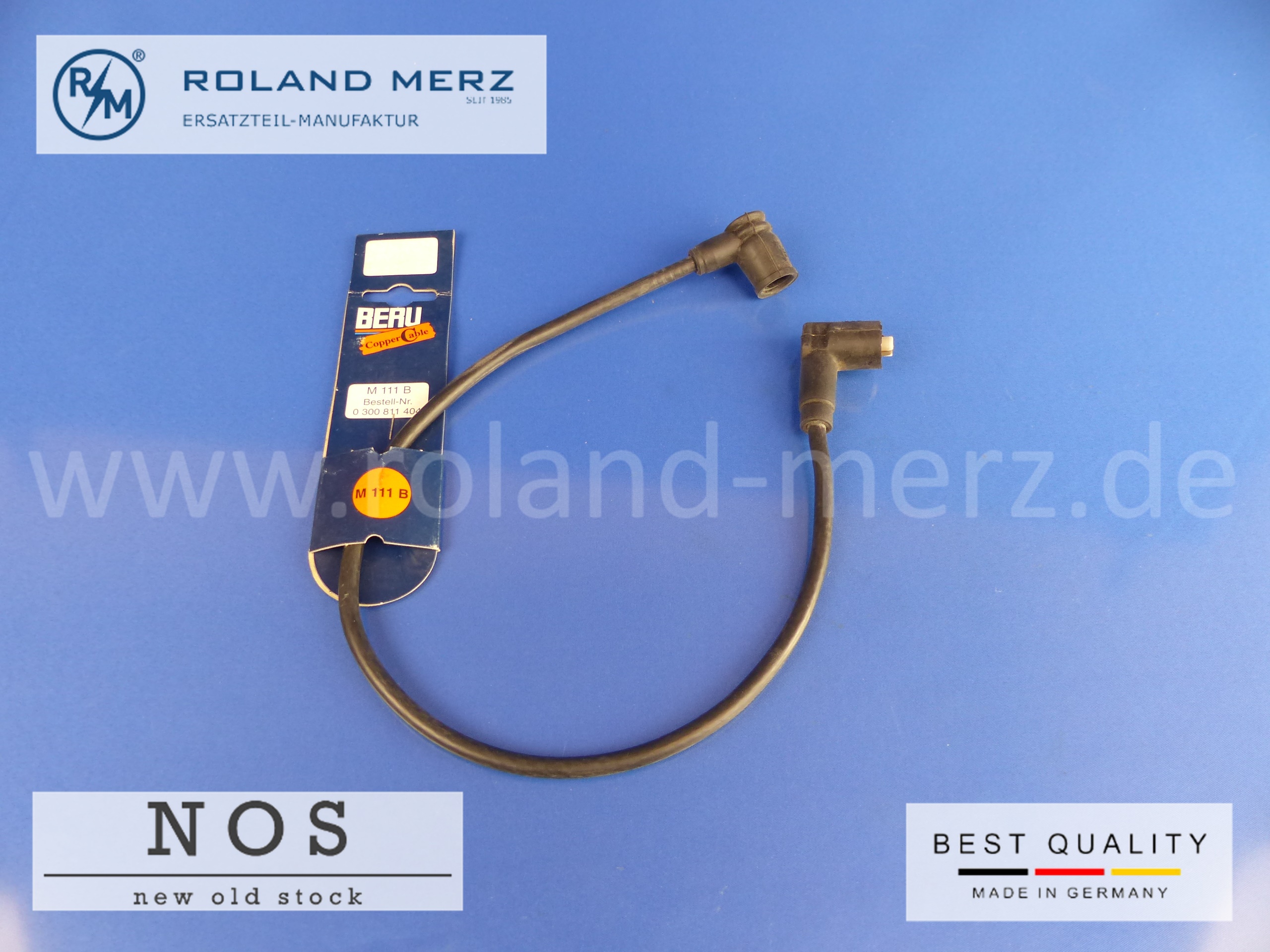 P1150989 Beru Copper Cable, M 111 B, Mercedes, Zündleitung