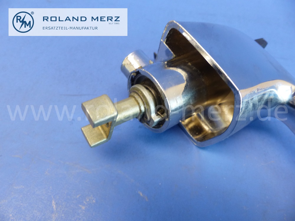 1157601559 Türgriff mit Schlüssel, links, beliebige Schließung, Vordertür, Mercedes W114, Original Mercedes Neuteil, NOS 