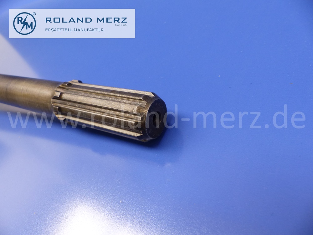 1203501910 Achswelle, Hinterachswelle, links, mit Radbolzen, Mercedes W120, Ponton, Original Mercedes Neuteil, NOS 