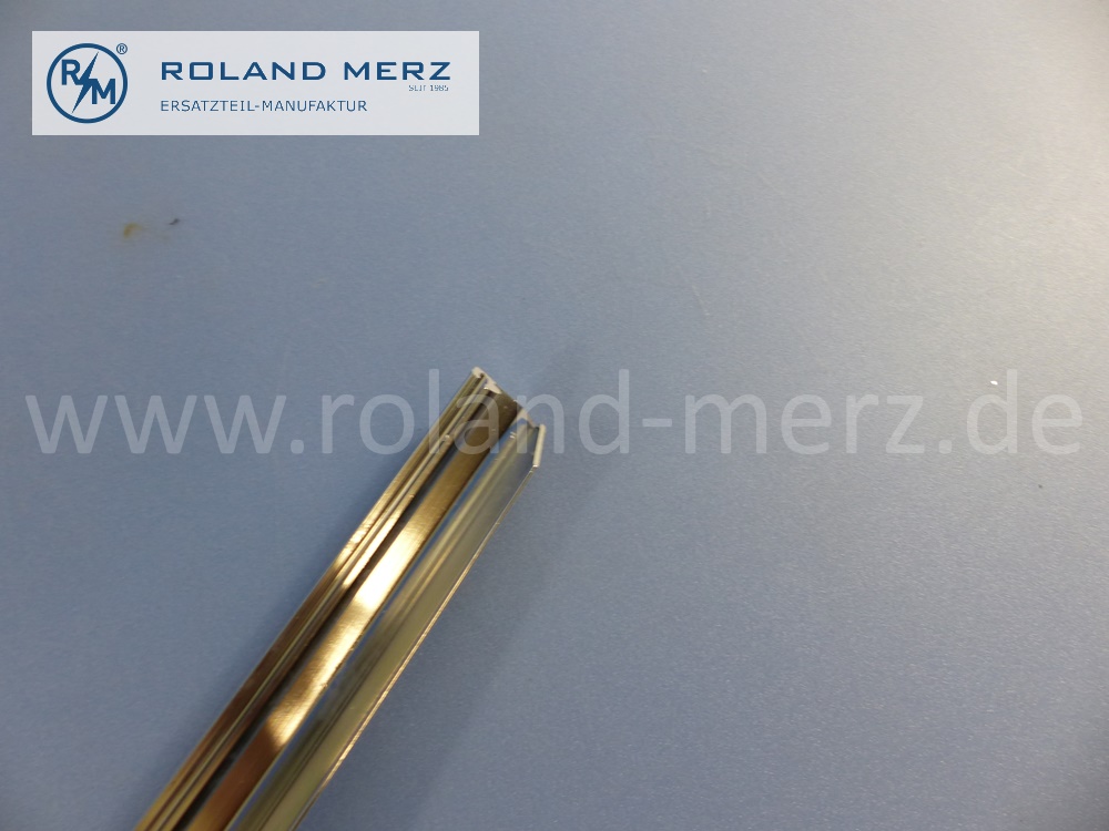 1076701816 Zierstab, Zierleiste, Zierrahmen Hardtop, Heckscheibe, rechts, Mercedes R107 Roadster SL, Länge 540 mm, Original Mercedes Neuteil, NOS