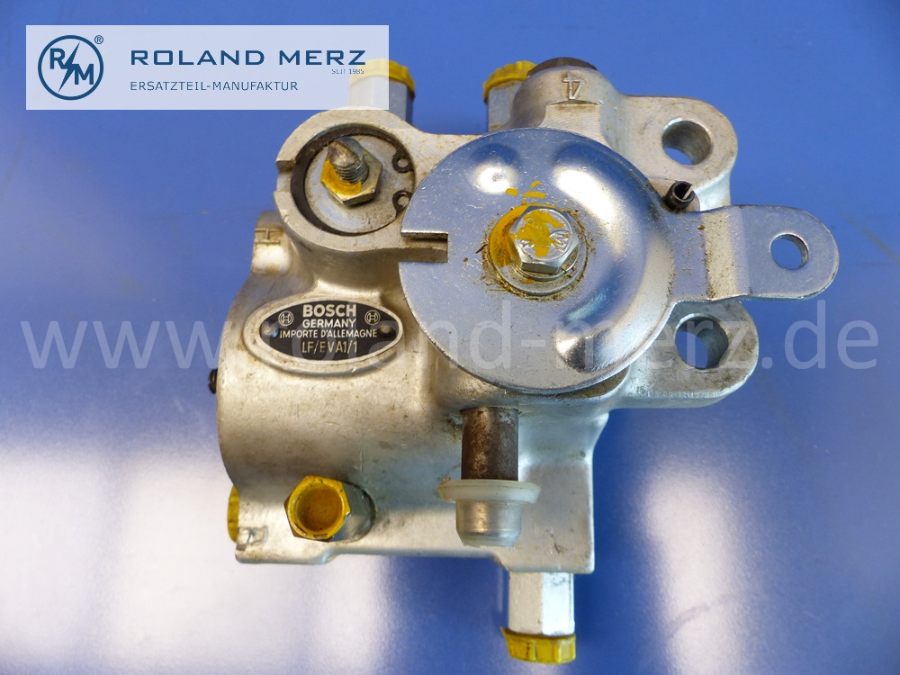 0003272725 Ventil, Ventileinheit Niveauregulierung, Luftfederung, Hauptventil, Bosch LF/EVA1/1, frühe Version, Mercedes W112, revidiertes Mercedes Originalteil, NOS