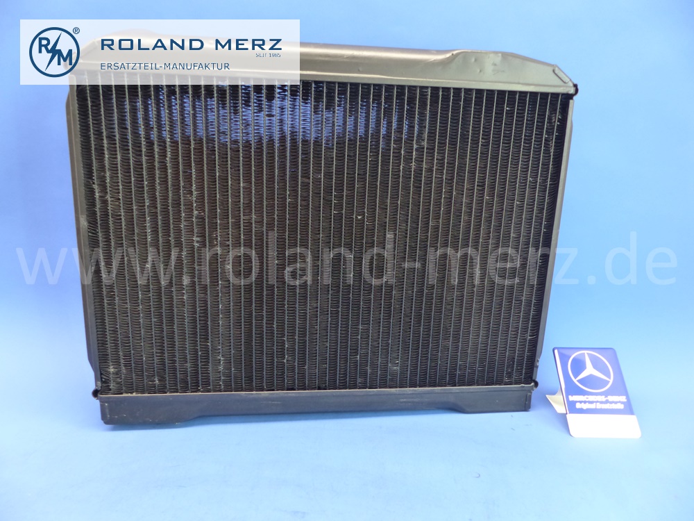 1135001003 Kühler, Wasserkühler, Wärmetauscher, Mercedes W113 Pagode, Automatikgetriebe, 67x53x6, E: 1135001103, Original Mercedes Neuteil, NOS - geprüft -