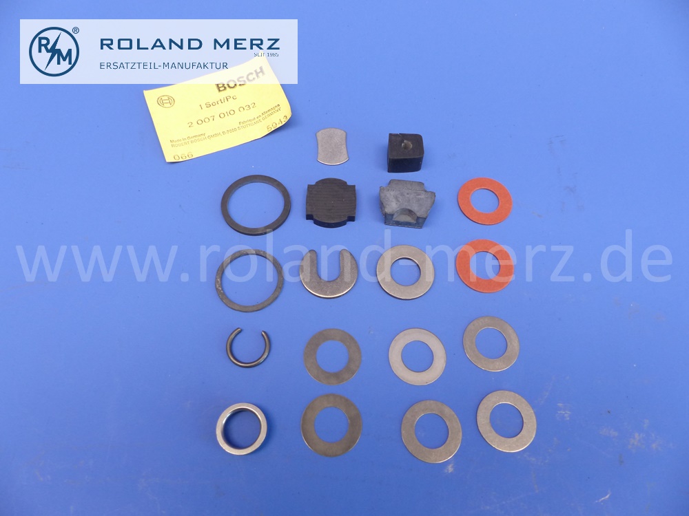 2007010032 Teilesatz Anker Starter, 18 teilig, Original Bosch Neuteil, NOS 