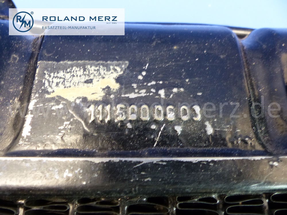 1115000603 radiator, water cooler, Mercedes W111, 220B, 220SB, 220SEB, original Mercedes used part, NOS - checked -
