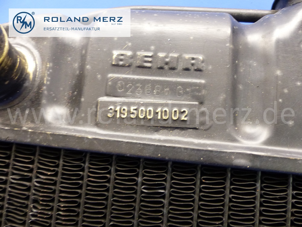 3195001002 Kühler, Wasserkühler, Wärmetauscher, Mercedes L319, O319, Original Mercedes Neuteil, NOS - geprüft -