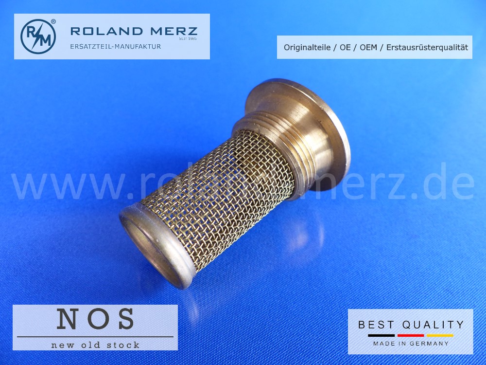 P1140687 Verschlussschraube 120 470 01 86 mit Sieb Tank Mercedes 190SL und 180 – 219