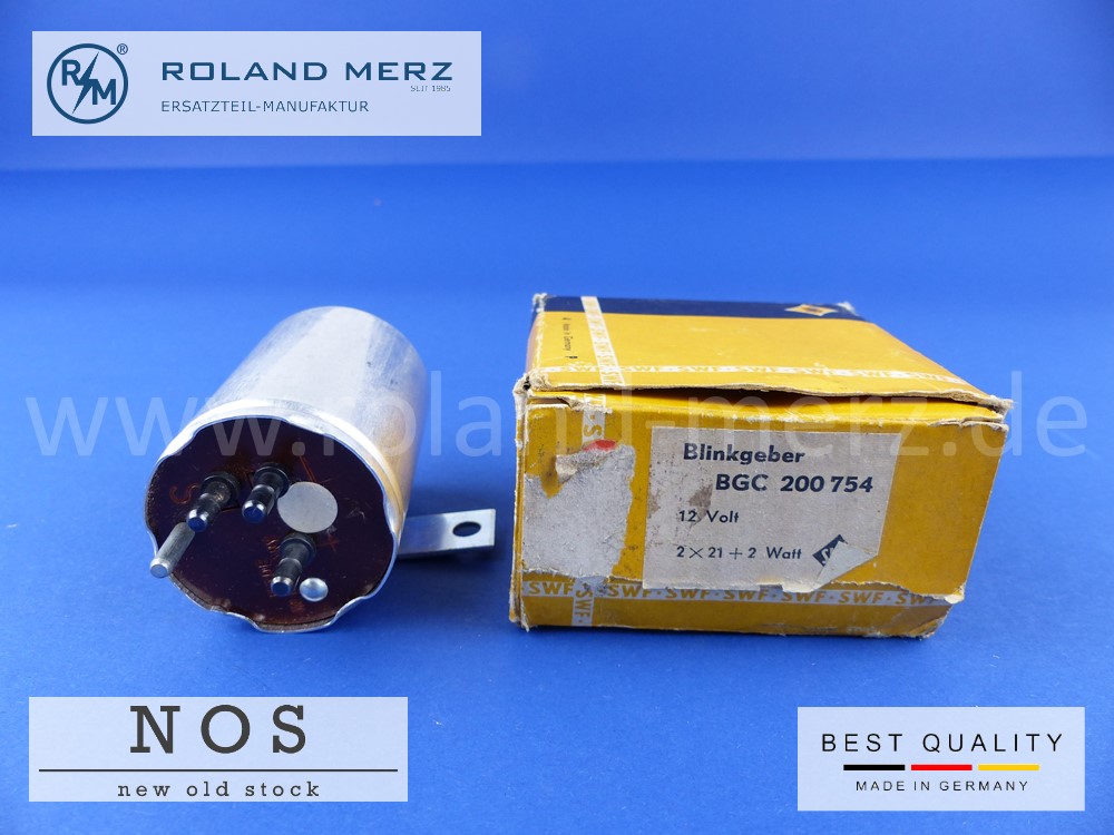 P1100820 Blinkgeber SWF BGC 200 754 Mercedes 001 544 3932, 12 Volt 2x 21 + 2 Watt, für 280S, 280SE, Cp./Cb, SEL, 300SEL, 6,3