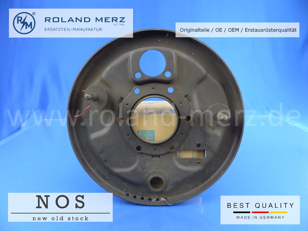 P1140753 Bremsträgerplatte, hinten rechts, Mercedes A 110 420 31 17, BM 110, 111, 113