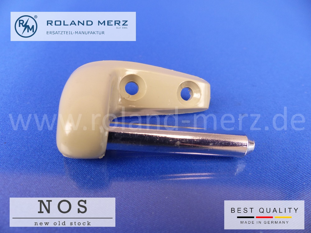 1108110741 Anschraublager für Sonnenblende Links für rechte Blende Mercedes 190C-200Dc, 220b, 220SEb - 300SE/Cp Original MB-Neuteil NOS 